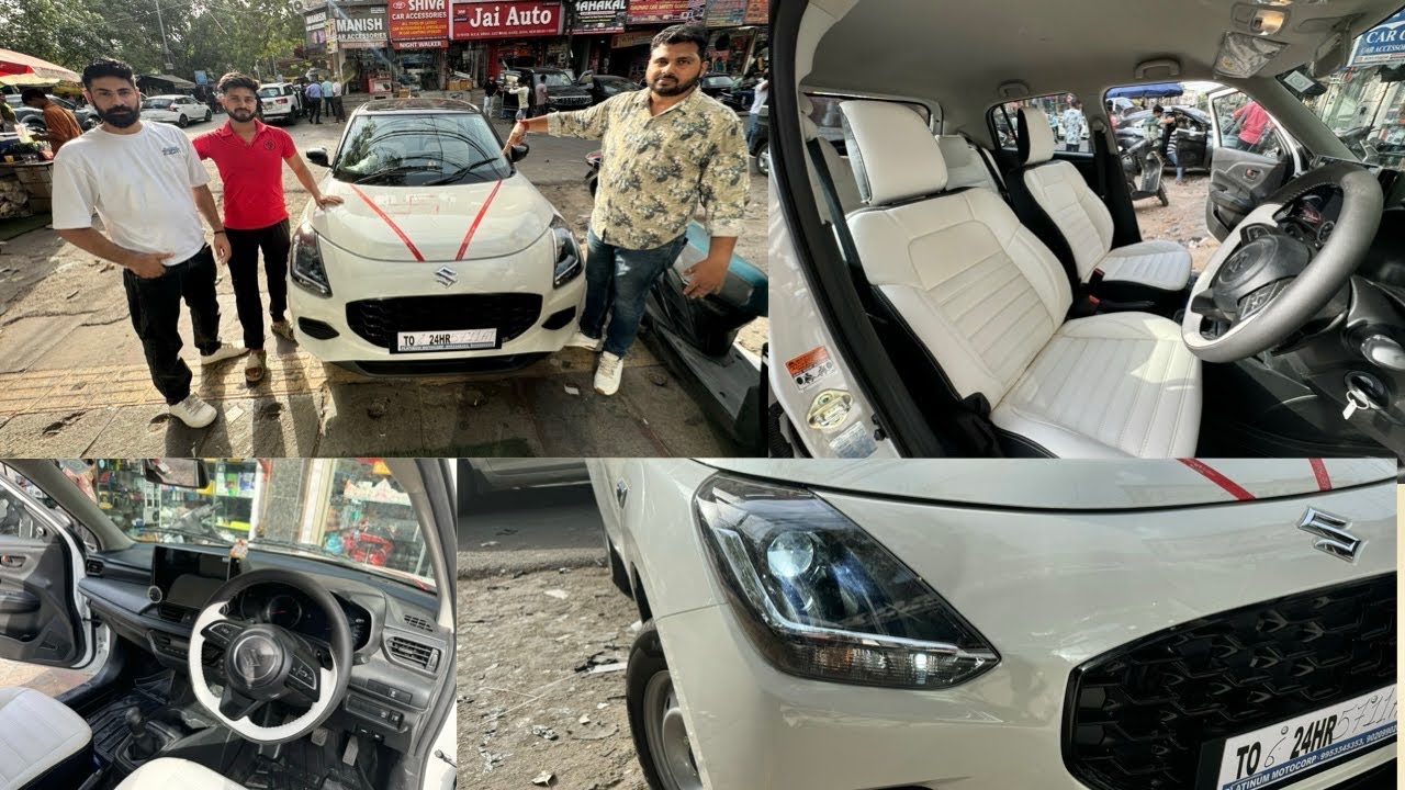New Maruti Swift Modification | Base To Top | 2024 Maruti Swift | Maruti OEM Accesorie | Krishna Car