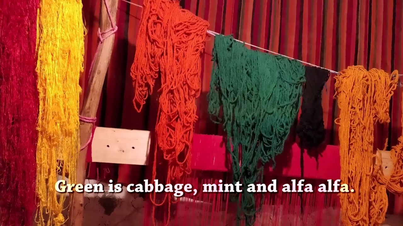 The berbers from Morocco creating art