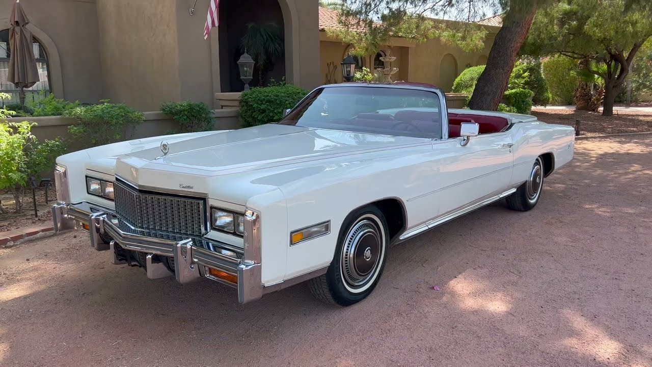 1976 Cadillac Eldorado Convertible - Only 31K Miles !