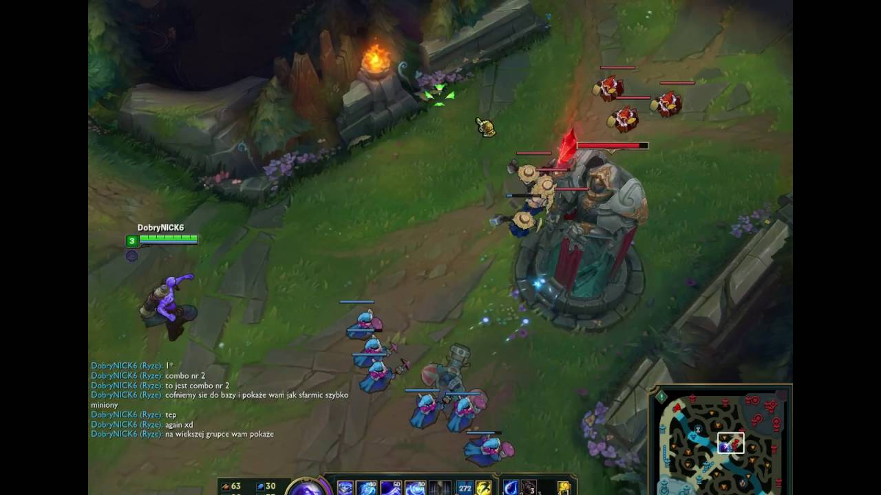 Combo new ryze rework poradnik dla początkujących