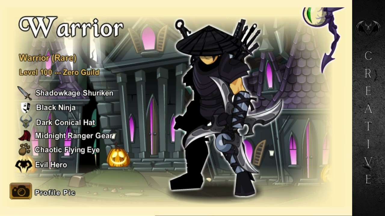 AQW Creative Character Pages 9