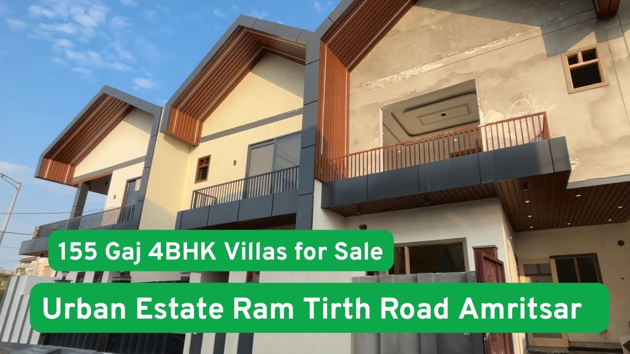 155 Gaj 4BHK Villas For Sale in Urban Estate (old) in Ram Tirth Road Amritsar 