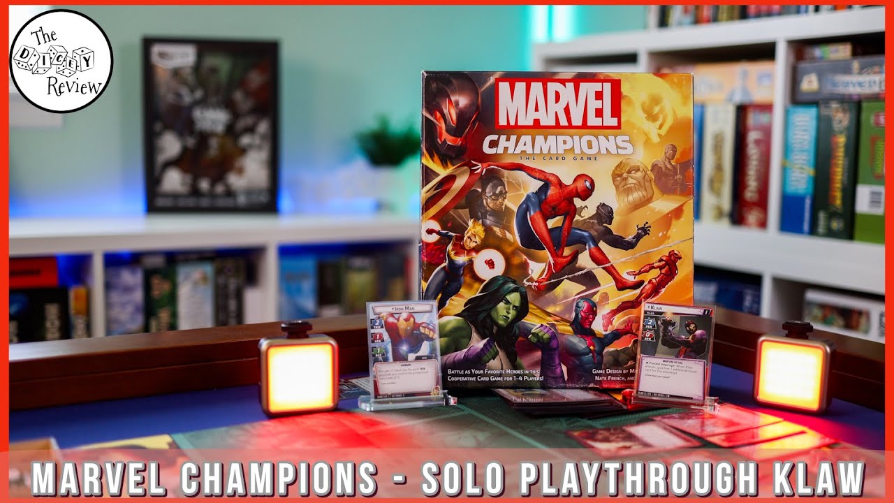 Marvel Champions - Solo Playthrough Klaw