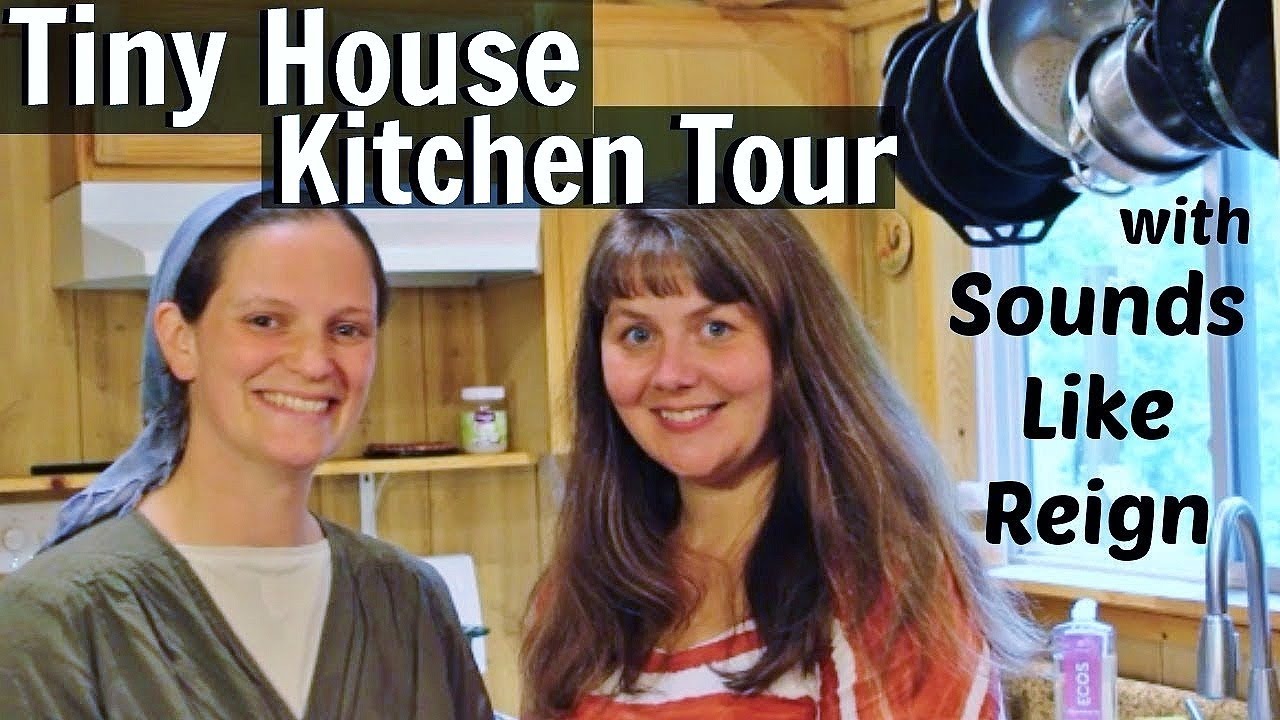 Tiny House Frugal Kitchen Tour with Sounds Like Reign