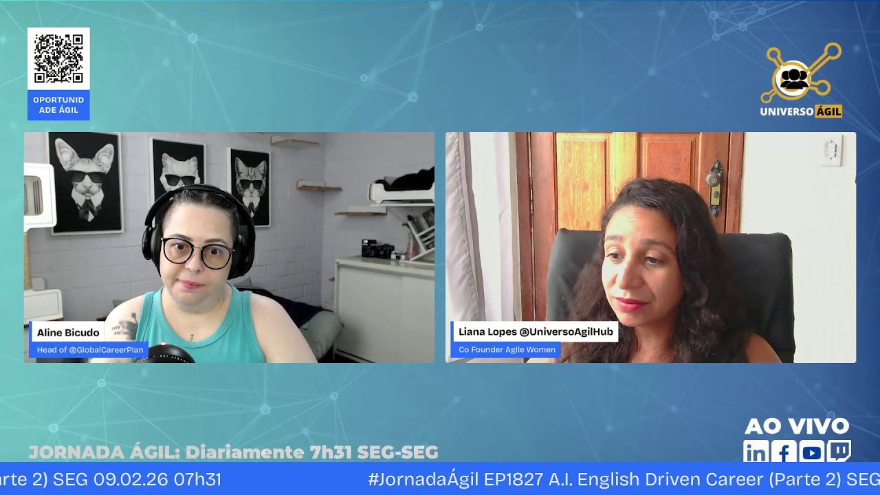 #JornadaÁgil EP1827 A.I. English Driven Career (Parte 2) SEG 09.02.26 07h31