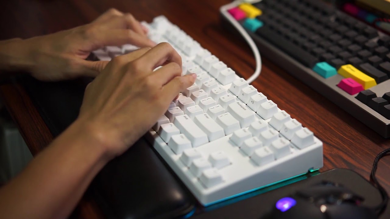 ikbc KD87 (cherry MX Brown) - Typing keyboard (asmr)