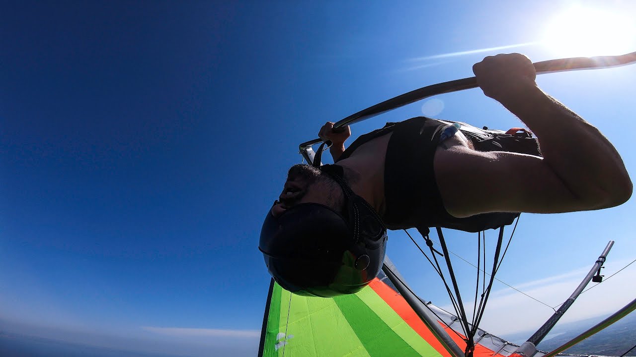 Hang Gliding Loop: First try !