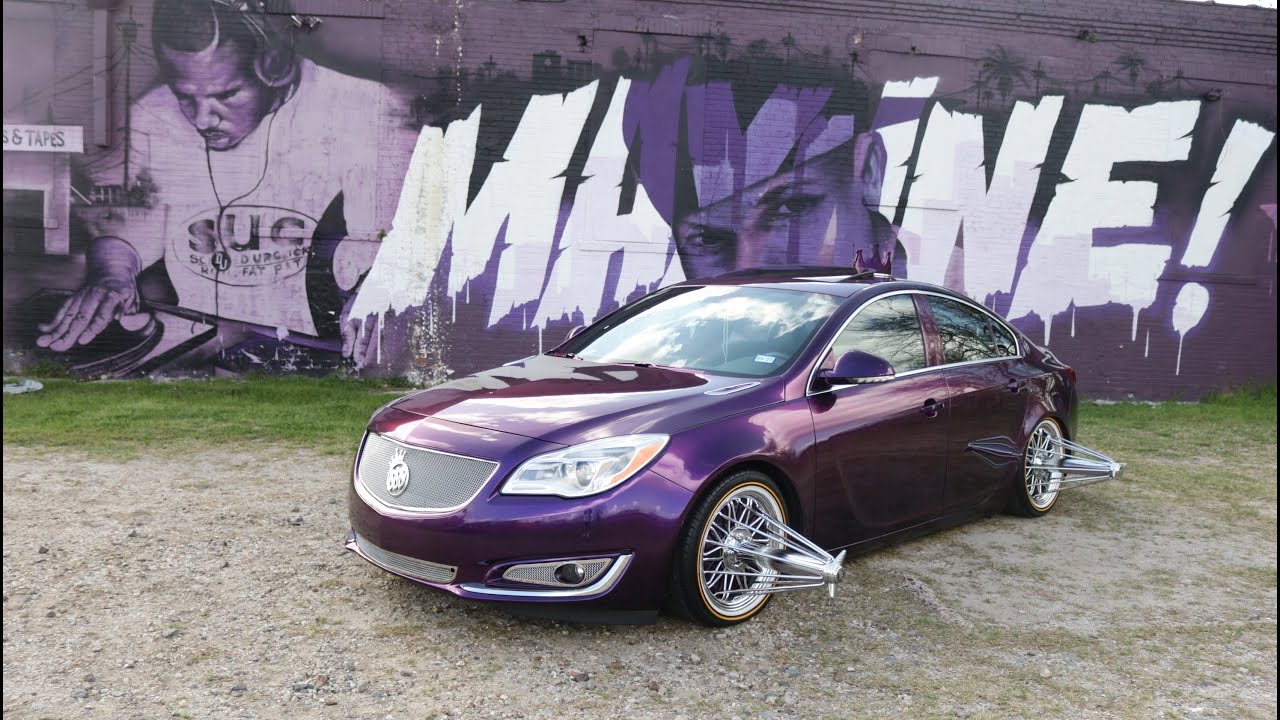 #SlabCultureInterview T.A. Candy Drank Buick Regal Sprayed By IKE on 17in G18 Swangas w/BAGS ON IT