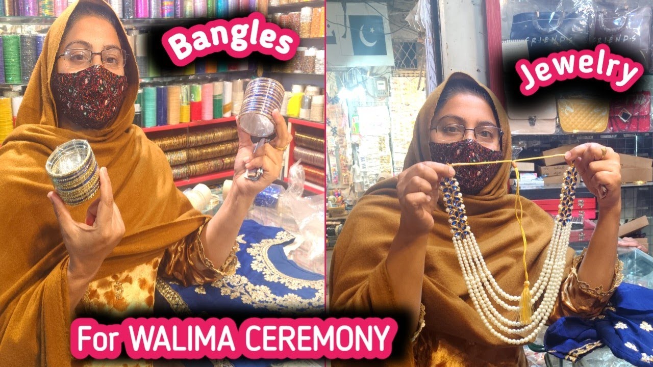 Beautiful Bangles & Jewelry Shopping for Walima Ceremony ✨Walima Jewelry  Stunning Bangles & Pearls