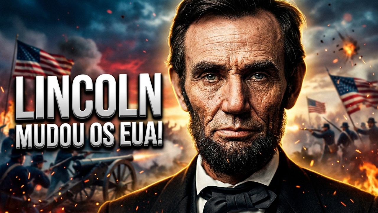🎬 ABRAHAM LINCOLN O HOMEM QUE SALVOU UMA NAÇÃO