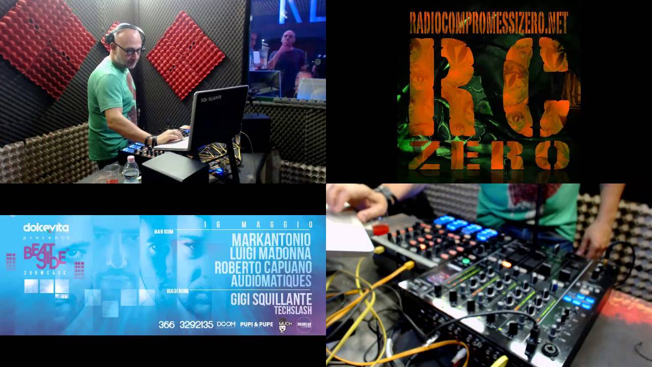 Gigi Squillante live dj-set Radio Compromessi Zero maggio 2015