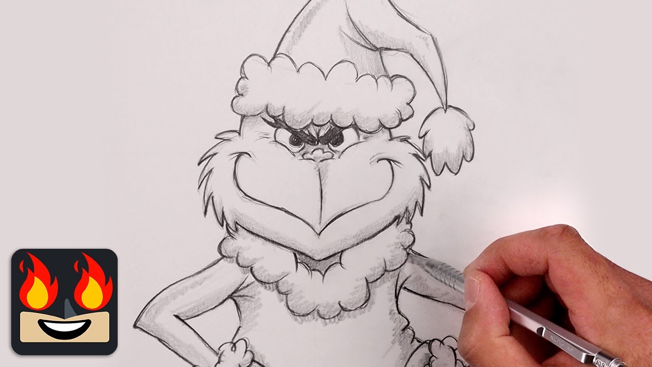 How To Draw the Grinch | Sketch Tutorial