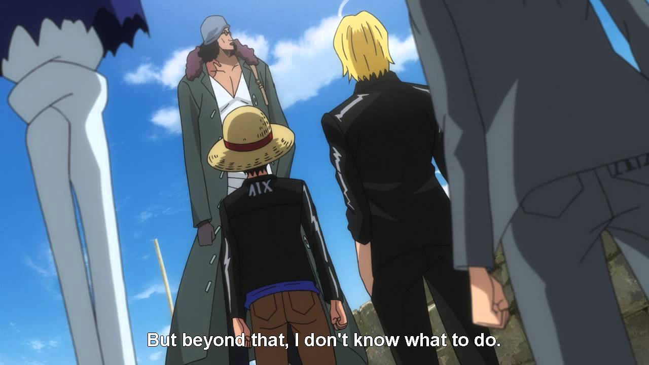 Aokiji/Kuzan's speech to Strawhats - One Piece Film Z [HD]