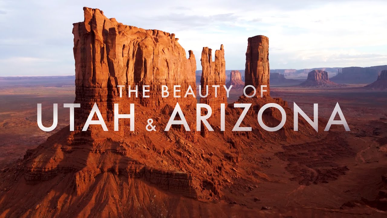 The Beauty of UTAH & ARIZONA | Drone 4k