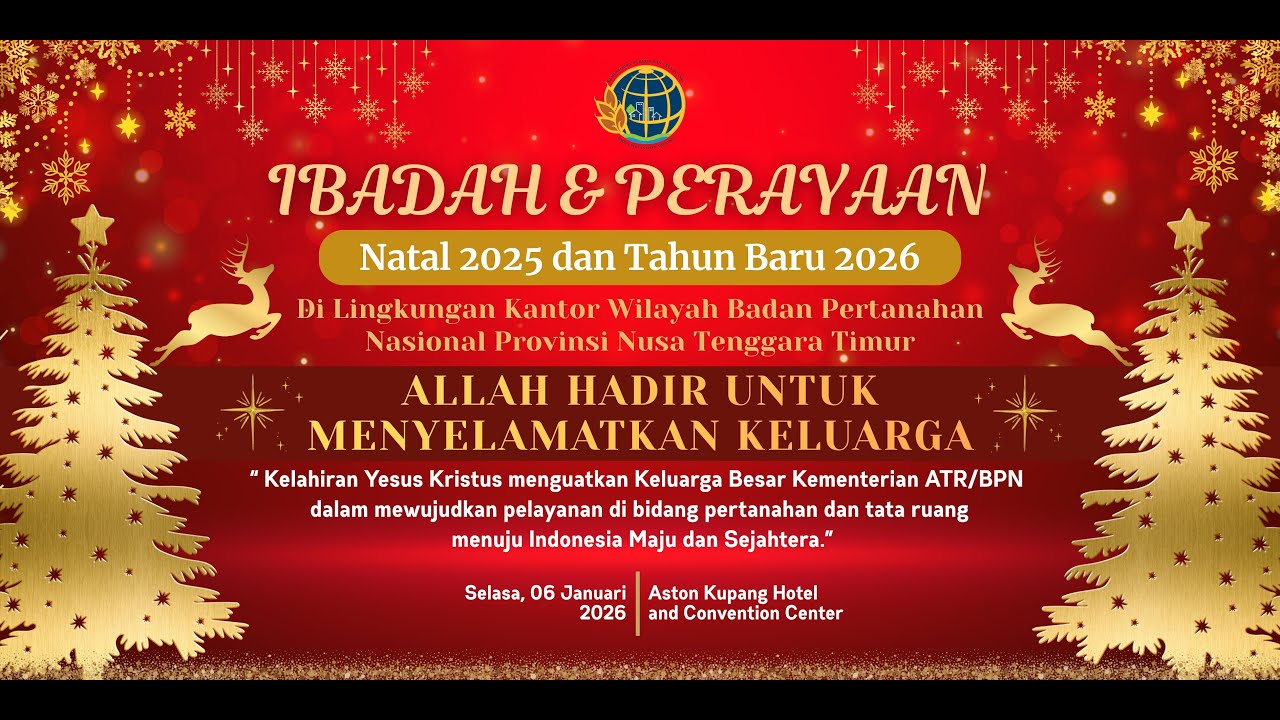 IBADAH & PERAYAAN NATAL 2025 DAN TAHUN BARU 2026