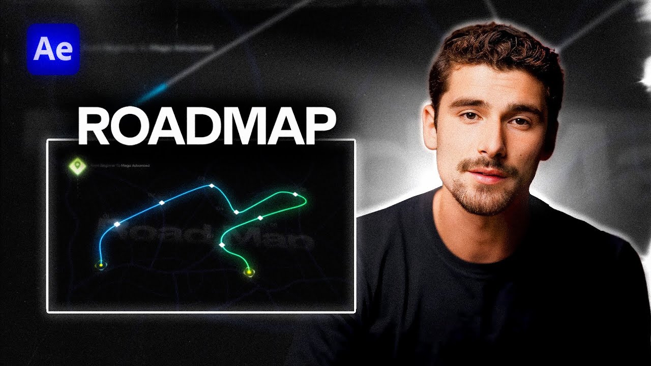 don't tell Iman Gadzhi but I recreated his Roadmap in After Effects