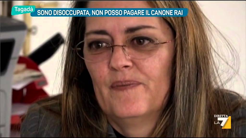 Sono disoccupata, non posso pagare il canone Rai