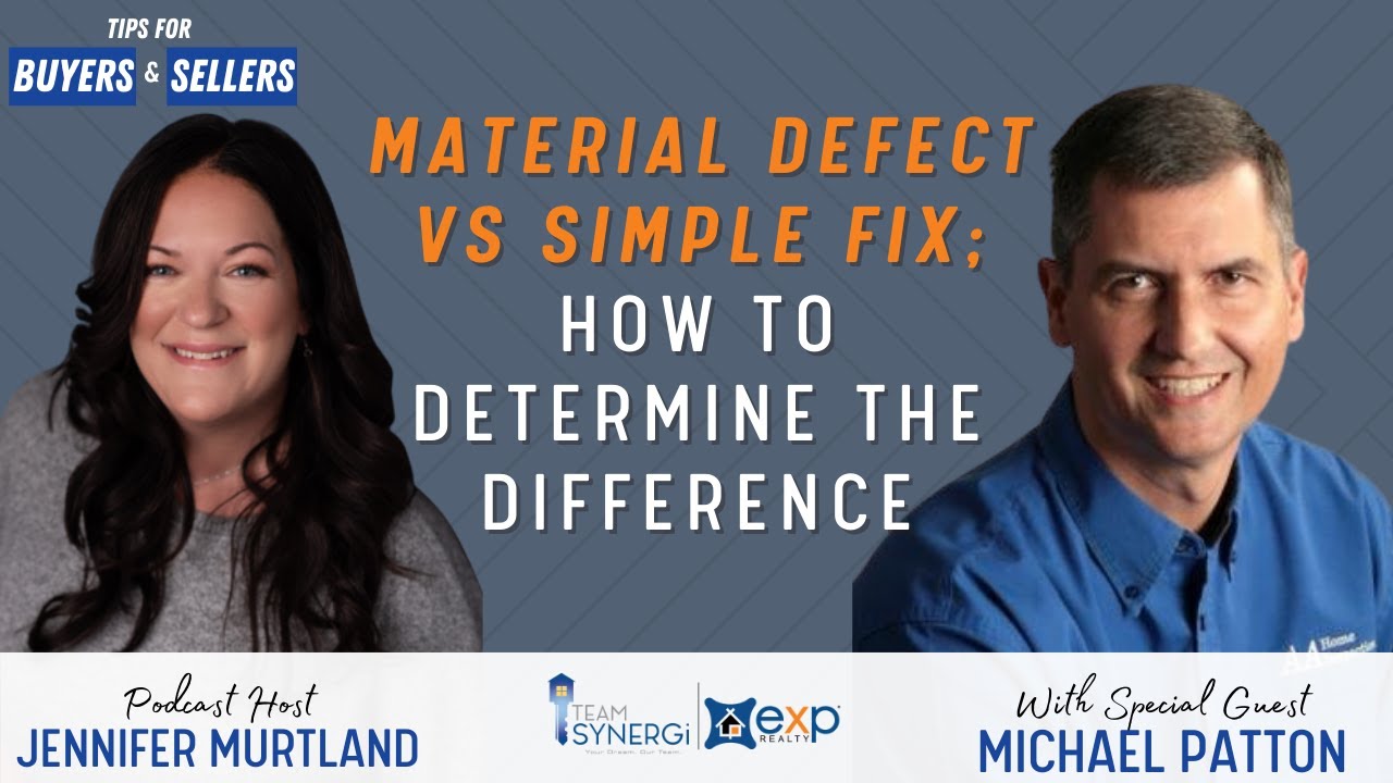 Material Defect vs Simple Fix; How to determine the Difference