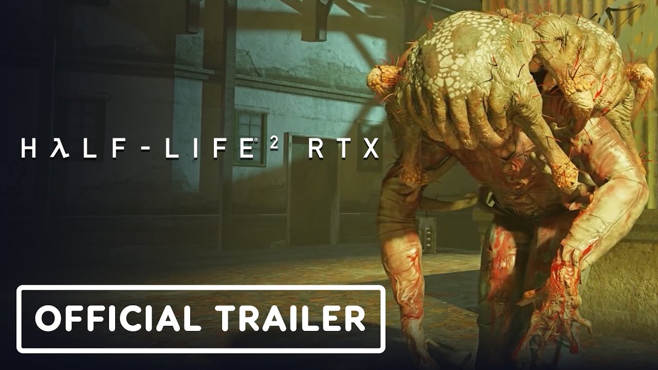 Half-Life 2 RTX - Official Full Ray Tracing and DLSS 4 Announcement Trailer