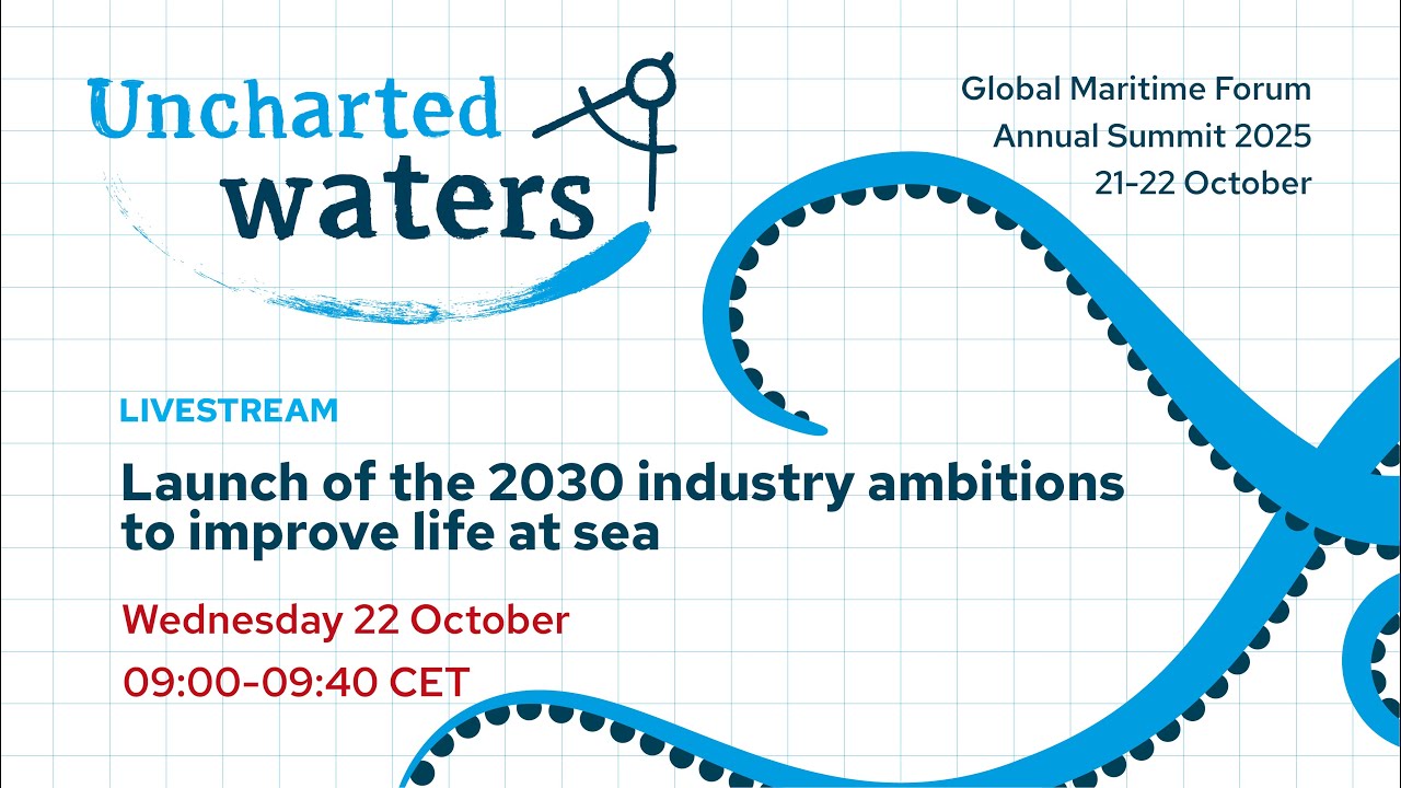 Launch of the 2030 industry ambitions to improve life at sea