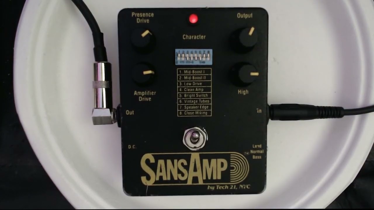 SansAmp Original Demo