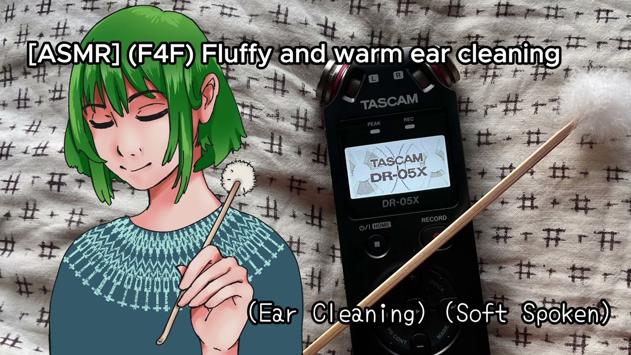 [ASMR] (F4F) Fluffy and warm ear cleaning from your girlfriend [Ear Cleaning] [Soft Spoken]