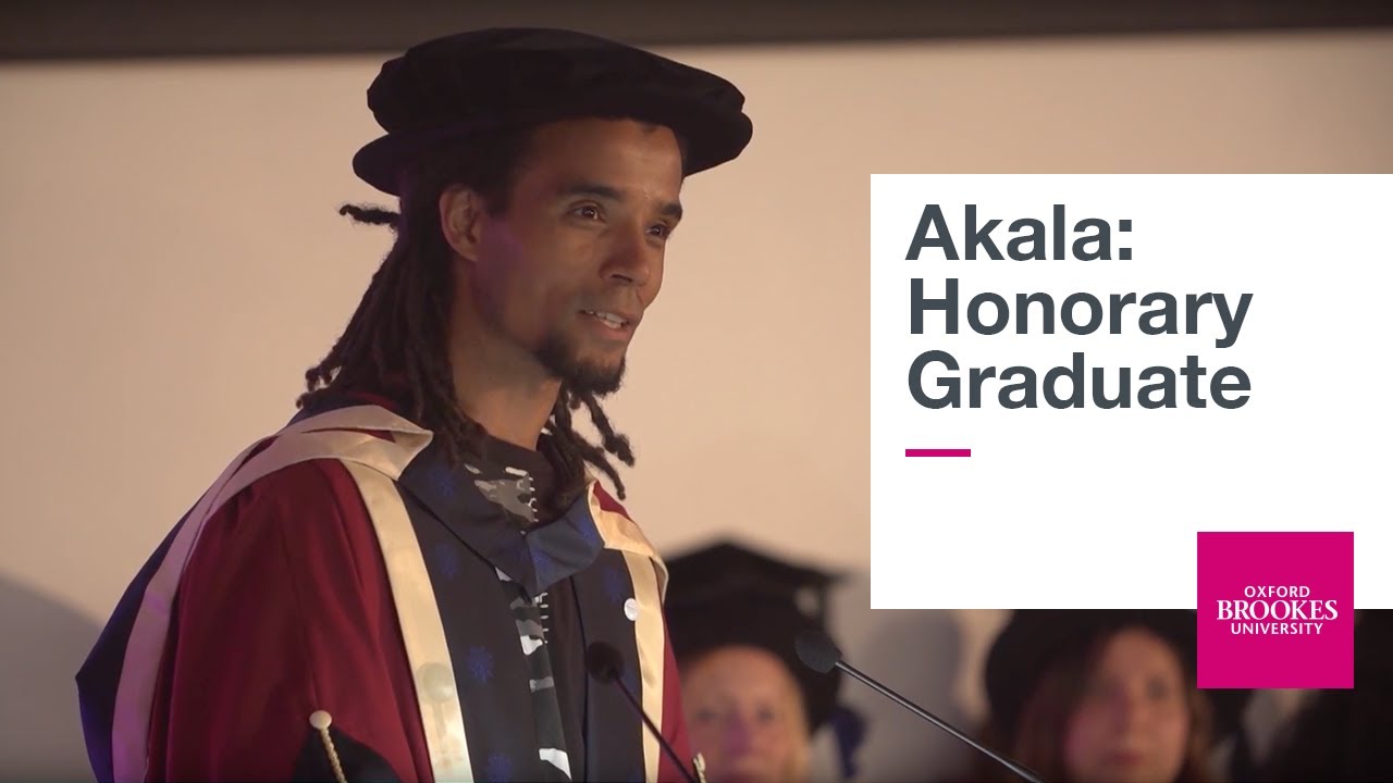 Akala: Honorary Graduate | Oxford Brookes University