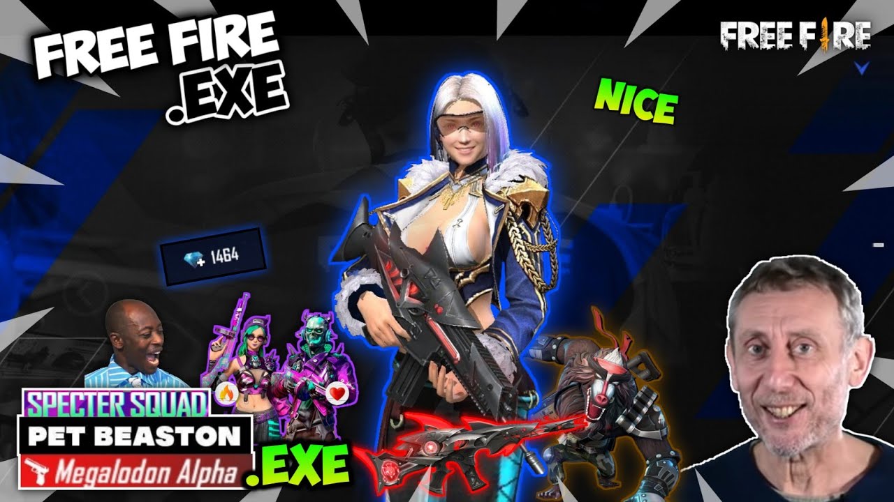 FREE FIRE.EXE - The Megalodon Alpha, Beaston, Specter Squad Exe