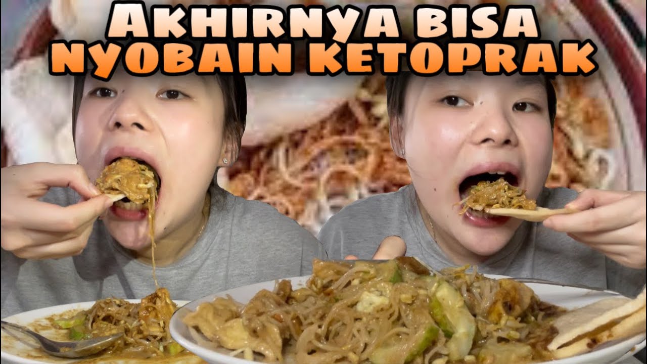 PERTAMA KALI MAKAN KETOPRAK!!SUKA GA YAA??