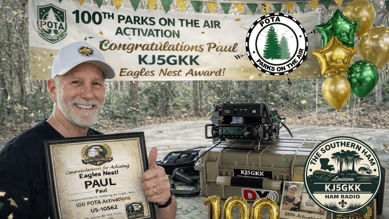 Eagle’s Nest Award activation! 100th activation from US-10562.  What an amazing day.