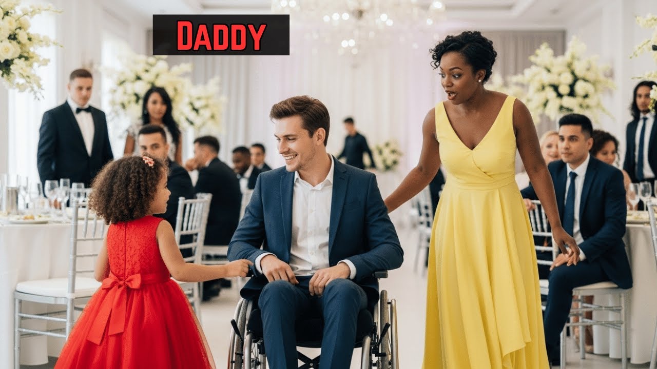 She Saw Her Billionaire CEO Ex In a Wheelchair Sitting Alone At The Wedding. Her Little Daughter Mov