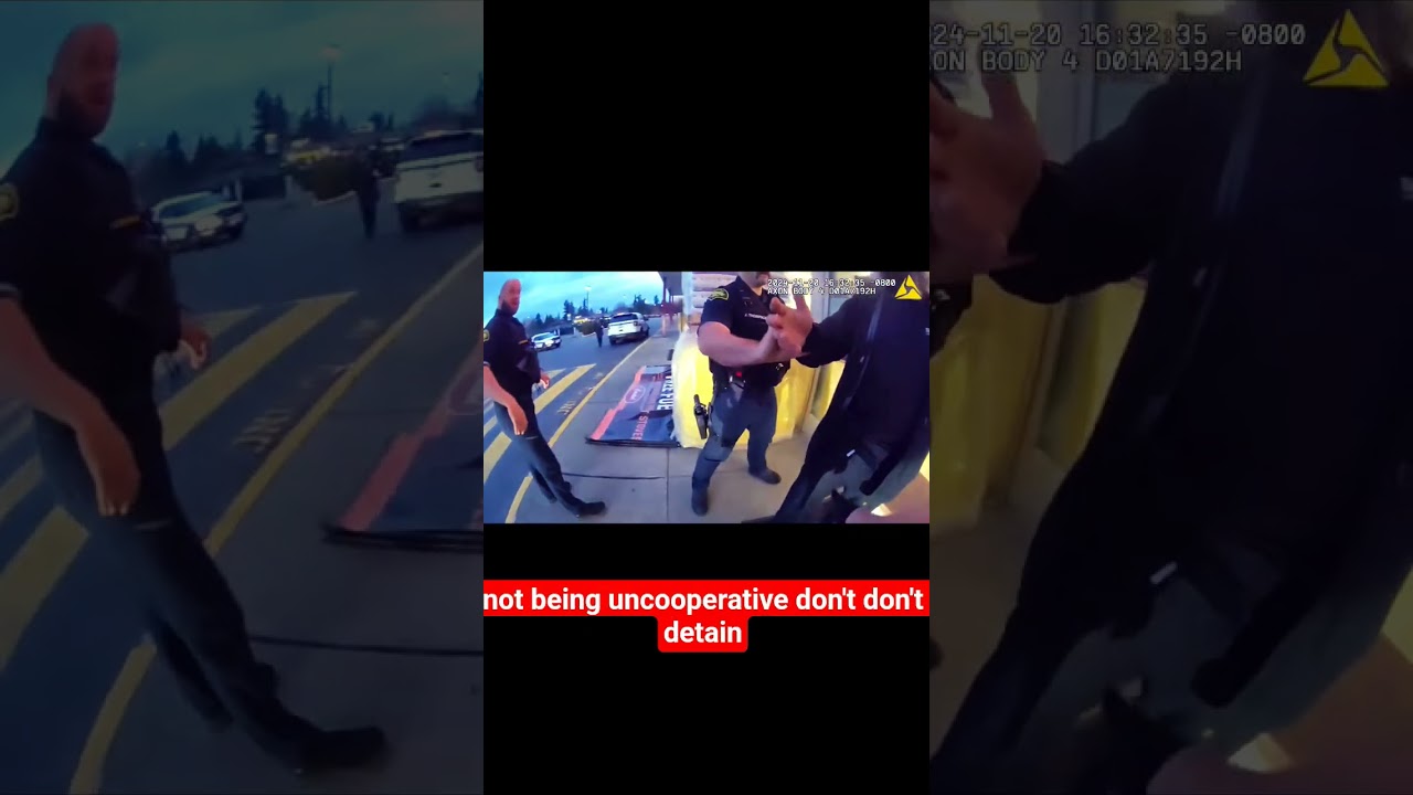 Хотя он не крал, полиция всё равно арестовала его за кражу в магазине.