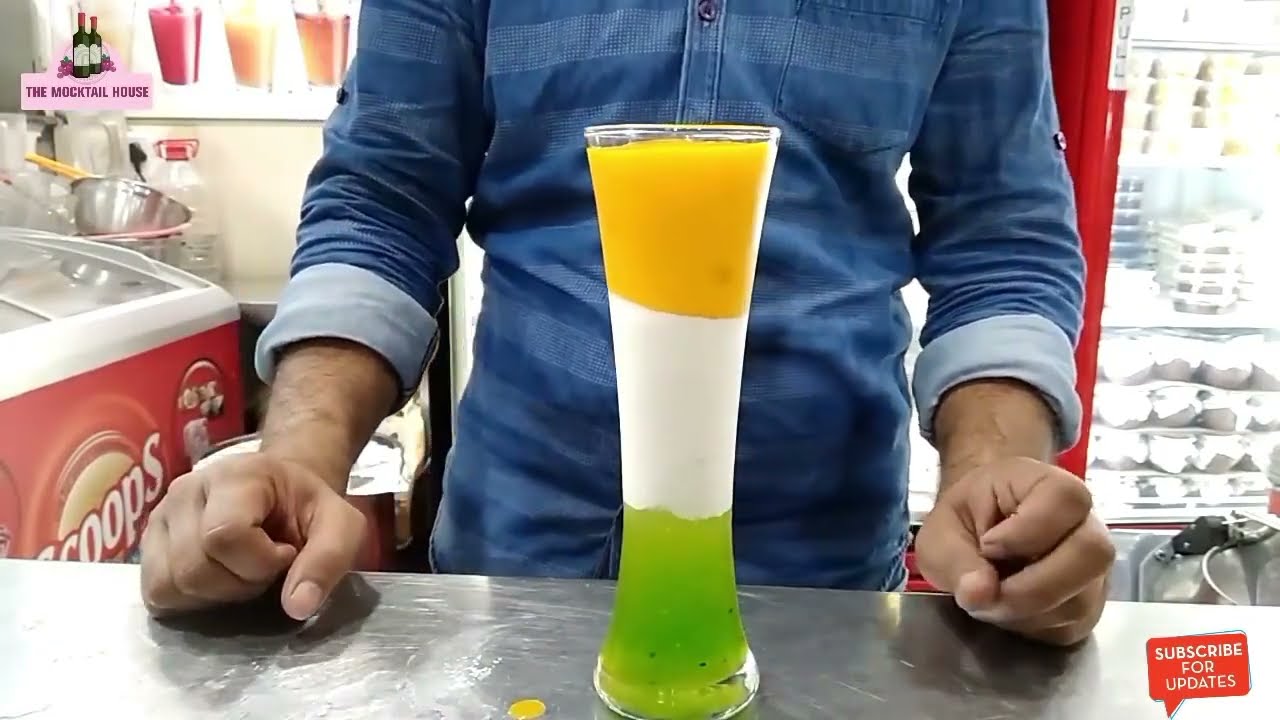 Tiranga Mocktail | Republic Day Special  | The Mocktail House