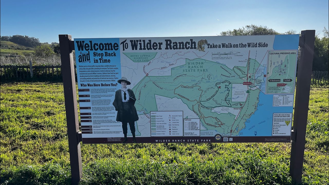 Wilder Ranch State historic park part 1 Santa Cruz California 