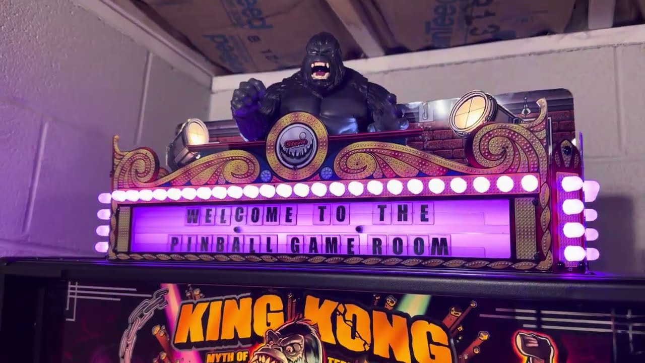 Обзор и описание модификации King Kong Stern Pinball Topper.