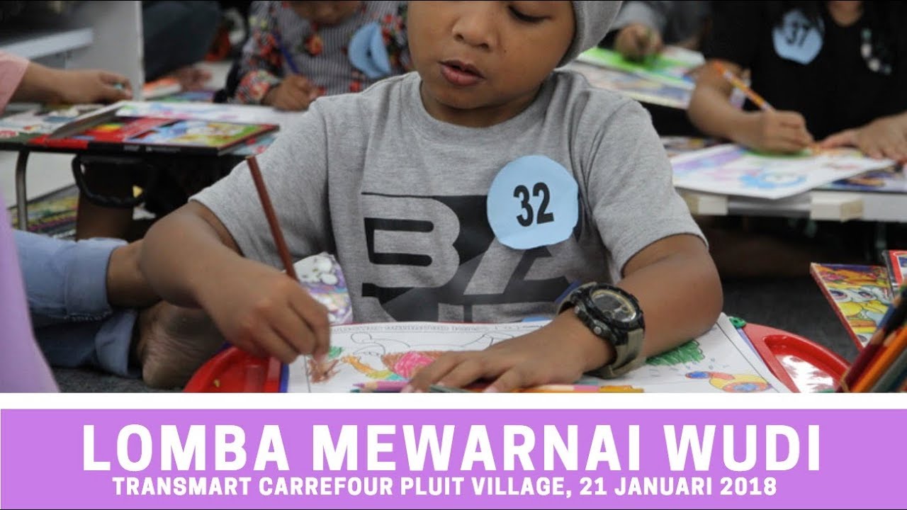 Lomba Mewarnai Wudi TransMart Pluit Village (20/01/2018)