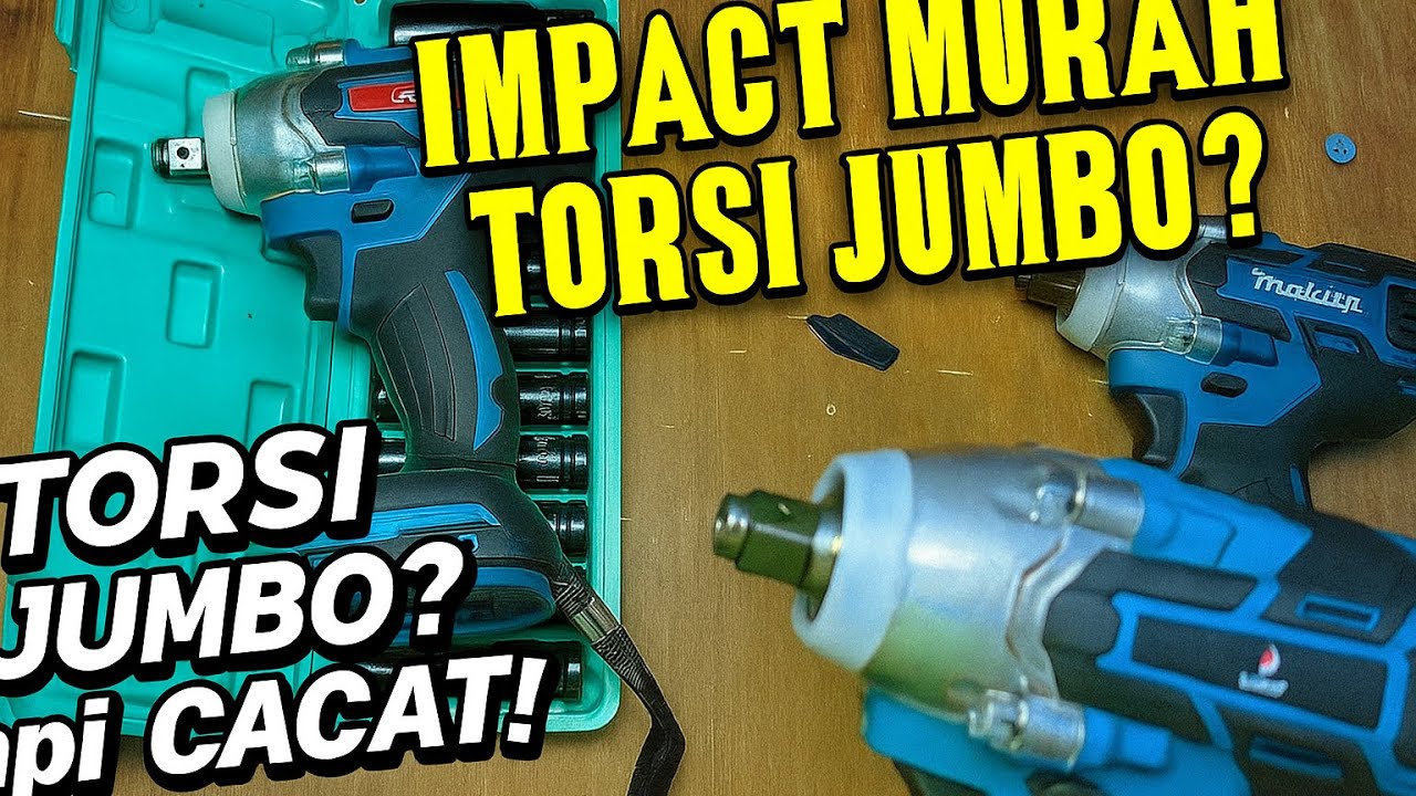 Impact wrench 200K untuk bengkel? Apakah bisa? #impactwrench #bengkelmotor 