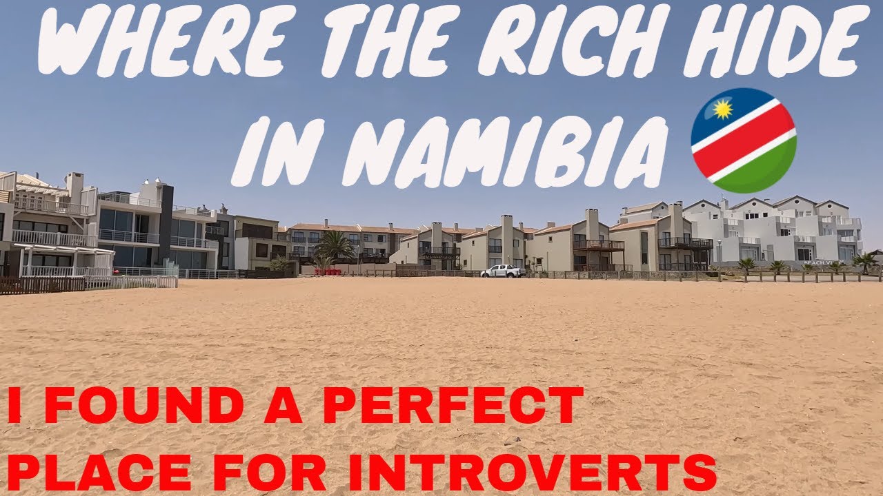 ПРОГУЛКА ПО ЛАНГСТРАНДУ. Самая дорогая недвижимость в Намибии? #walvisbay #namibiatravel #africa