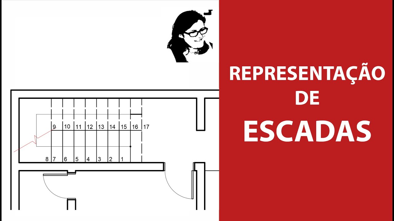 CAD - CÁLCULO DE ESCADAS E REPRESENTAÇÃO NO AUTOCAD