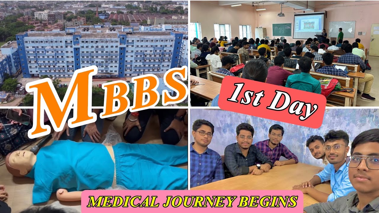 Alhamdulillah MBBS 🥺1st Day Vlog (CMSDCH): Orientation Day🔥, CPR ⛑️, Hostel Dorm💀, Making Friends❤️