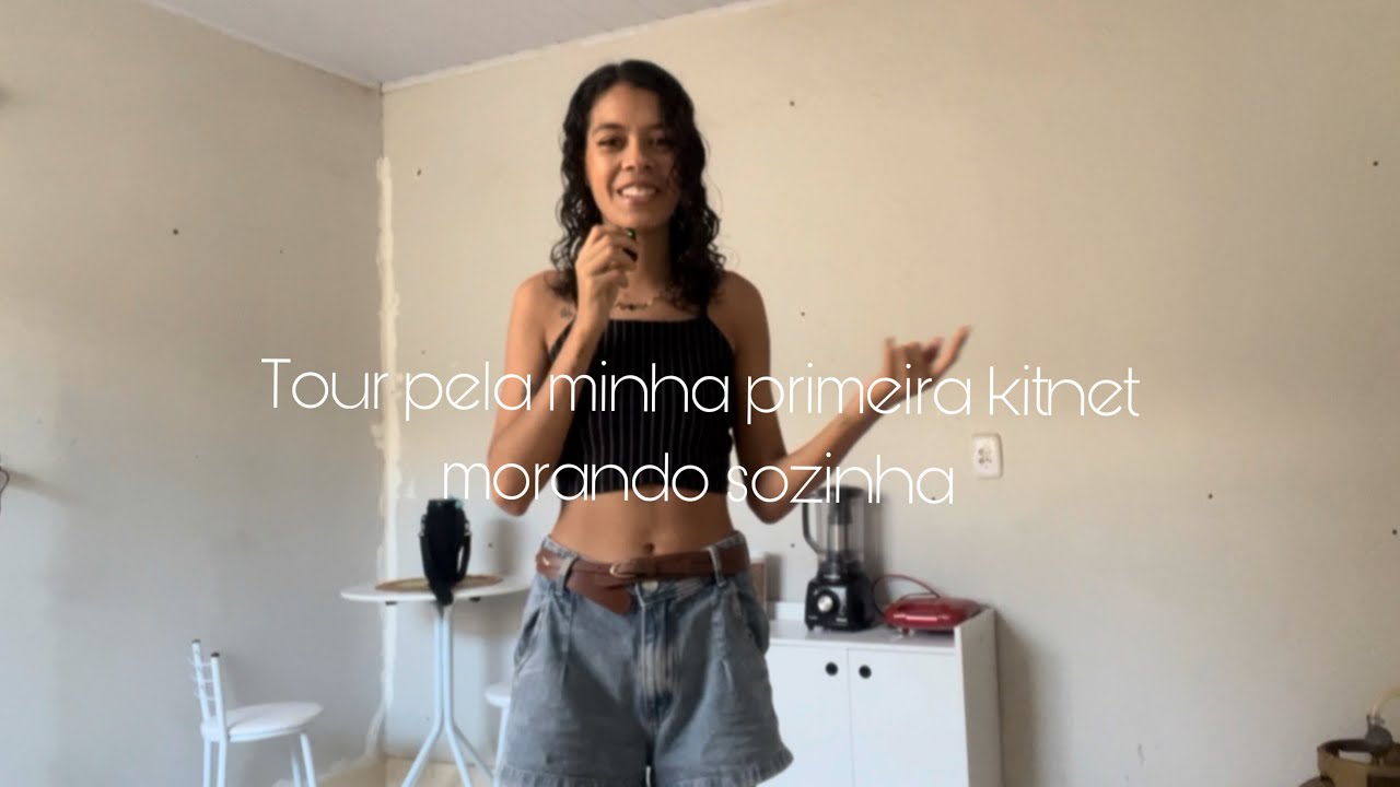 Meu Cantinho Sozinha: Tour Completo Pela Minha Kitnet Simples e Aconchegante 🏡