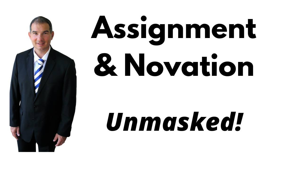 Assignment vs Novation - fancy words for the same thing?