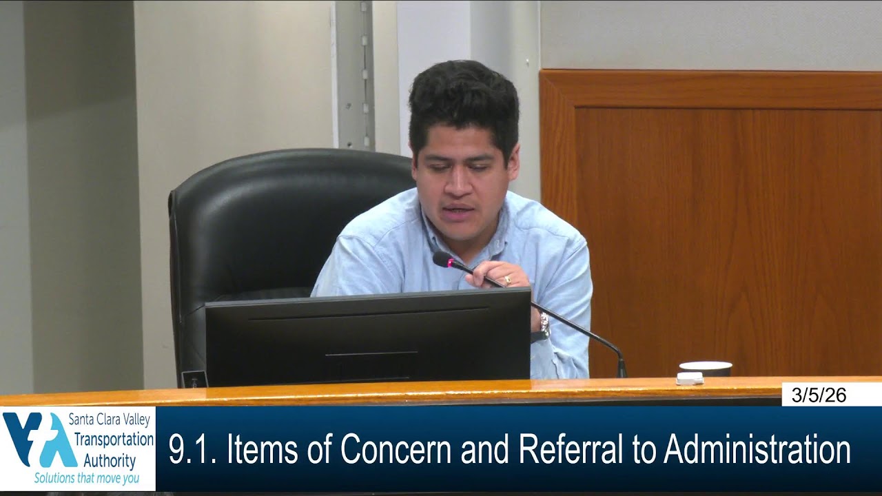 VTA Board of Directors  Meeting March 5,  2026