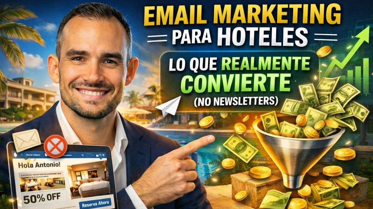 Email Marketing para Hoteles: lo que realmente convierte (no newsletters)
