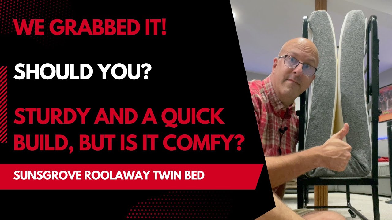 Sunsgrove Rollaway Bed - Sturdy And A Quick Build, But Is It Comfy?