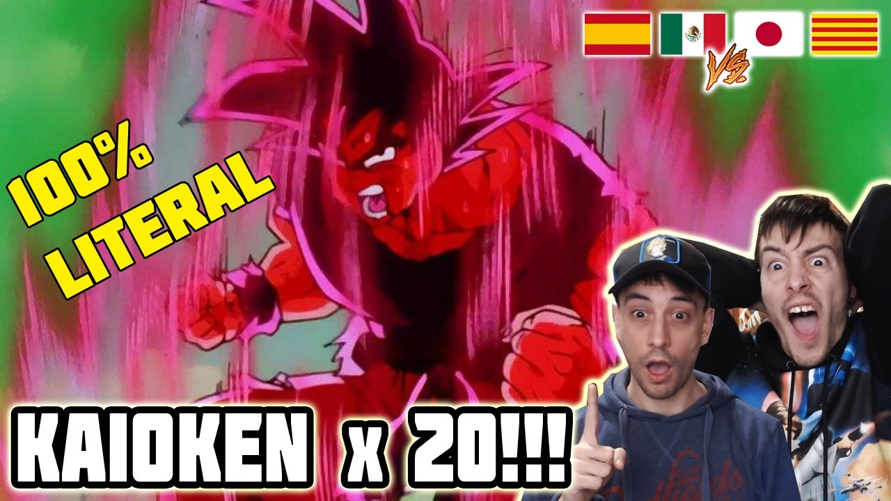 ESPAÑOLES REACCIONAN A DRAGON BALL LATINO 💥GOKU USA EL KAIOKEN x20 CONTRA FREEZER EN NAMEK💥