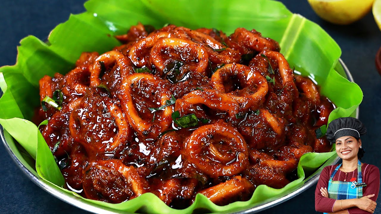 എത്ര കഴിച്ചാലും മതിവരില്ല ഈ കൂന്തൽ വരട്ടിയത് 😋👌| Koonthal Roast Kerala Style | Squid Roast Recipe