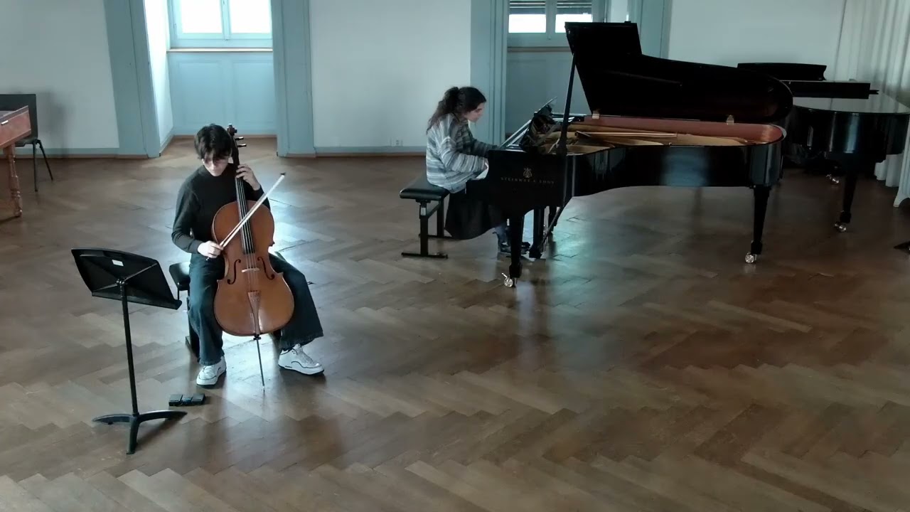 Brahms, Sonate für Cello und Klavier Op. 38 Nr. 1 - Allgero non troppo 