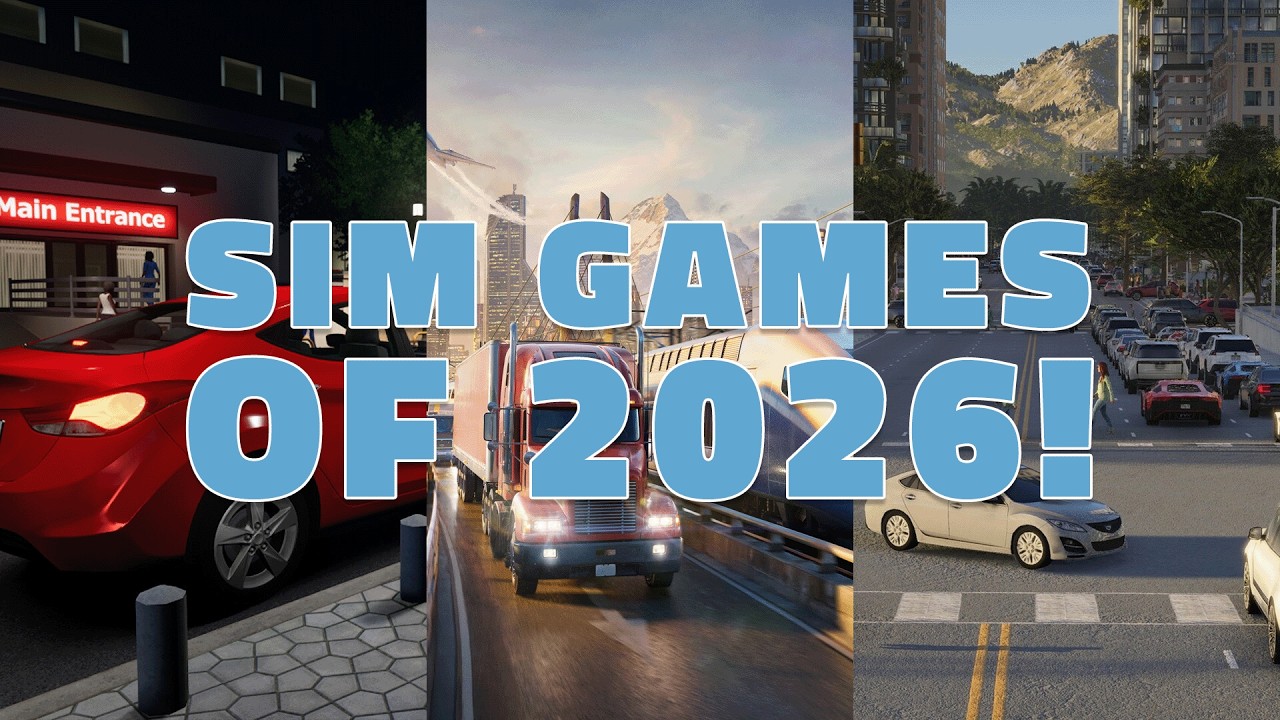 10 игр-симуляторов, которые выйдут в 2026 году!