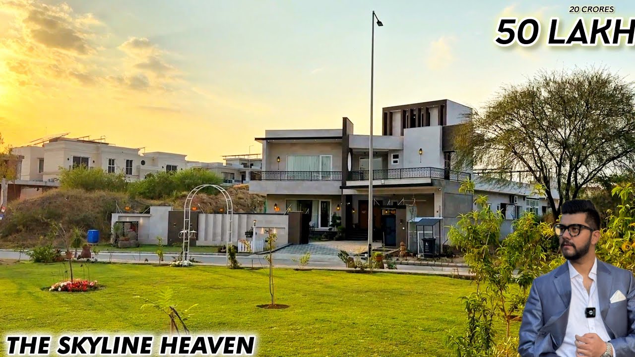 2 Kanal Modern Crest An Architectural Gem with Extra land Green Belt & Mosque Naval Anchorage